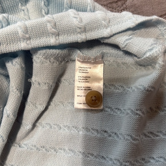 Weatherproof Vintage Women's Lightweight Tie Front V-Neck Shirt Top XXL - Picture 10 of 10